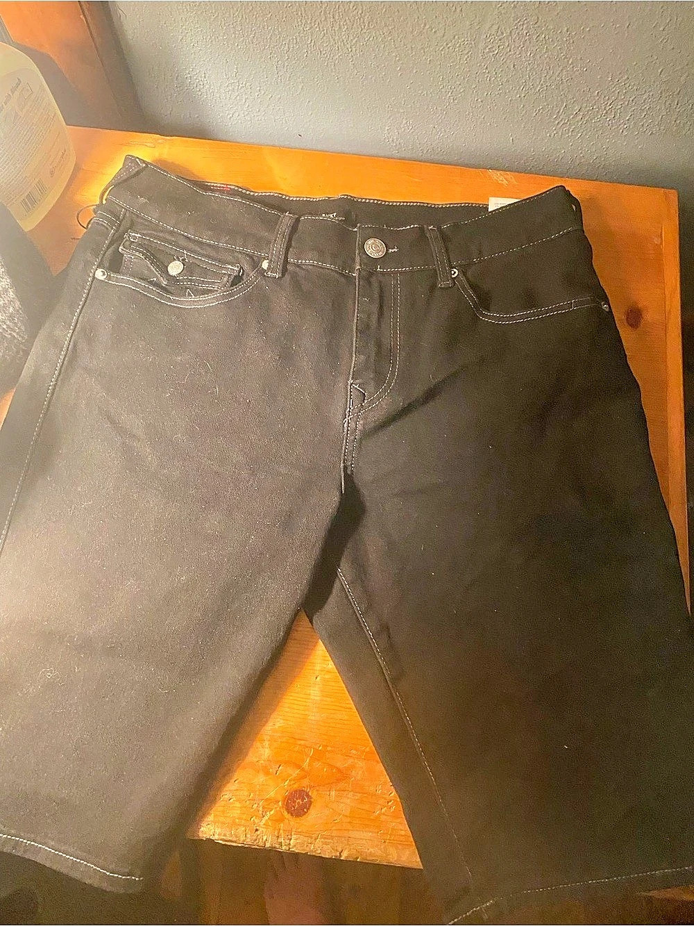 True Religion Black Jeans NWT